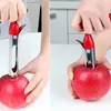 Kreatywna stal nierdzewna Apple Core Core Extractor Wielofunkcyjny Remurek Remover Separator Pulpy Home Kitchen Gadget Owoce Narzędzia