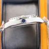 Färg Diamond Mens Watch Automatic Mechanical Watch 40mm With Diamond Studed Steel Women Fashion Wristwatch Armband Montre de Luxeq8z4