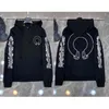 Classique Mode Qualité Sweat À Capuche Automne Hiver Sweats Designer Hommes De Luxe Zipper Pull Horseshoe Phantom Croix Imprimer À Capuche Femme Lâche Jacks Wka2