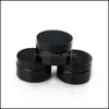 Packing Bottles Office School Business Industrial Black Pet Plastic Cosmetic Jars With Lids Inner ER REFILLABLE BPA Leak-Proof 50 Ml 60 Ml 8