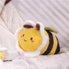 Śliczna Pszczoła Pluszowa Zabawka Zwierząt Doll Poduszka Baby Child Girl Chłopiec Dorosły Kawaii Prezent Urodzinowy Dekoracja 30 CM