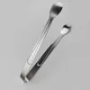 300pcs Mini Ice Clamp Stainless Steel Coffee Sugar Tongs Tool Bar Barbecue BBQ Clip Kitchen Accessories Portable BES121