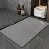 Morandi 사각형 빠른 건조 욕실 깔개가 아닌 입구 도어 매트 환영 매트 나파 피부 바닥 샤워 목욕 매트 홈 카펫 220511