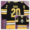 CHEN37 C26 NIK1 Youngblood Movie Thunder Bay Bombers #20 Carl Racki Hockey Jersy