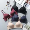 Sexy Push Up BH Dessous Deep u Cup S für Frauen nahtloser drahtloser Latte Rückenloser Eintauch Intimates weibliche Unterwäsche 220511