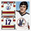 Nivip Custom Kansas City Scouts Hockey universitaire masculin Simon Nolet Denis Herron Steve Durbano Blanc Bleu Alternate1974-1976 Vintage Name Jerseys