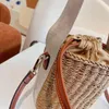 Torby plażowe letnia torby na torebki torebki torebki wakacyjne torby na ramię luksusowe marka crossbody crossbody wiadro z wewnętrzną kieszenią 220324