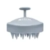 Hårschampoborste Heeta Scalp Care Hairs Borst med mjuk silikon hårbotten massager anpassningsbar tryck logo3665534