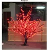 Decorazioni natalizie a LED a fiore artificiale fiore di ciliegia lampada leggera 480pcs 1,5 m di altezza 110/220Vac decorazioni da giardino fata