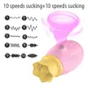 Nxy Vibradores Recargable Silicona Clítoris Succión Vibrador Juguetes para Mujer Mujer Lengua Lamer Clítoris Estimulador Sexo 220505