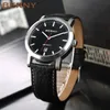 Berny 5ATM Waterproof Watch for Men Automatic mécanical-bracelet Corloge masculine Black en cuir noir Brand de luxe 2203175856598