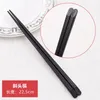 1 Pair Japanese chopsticks Alloy Non-Slip Sushi Food sticks Chop Sticks Chinese Gift reusable chopstick 342 D3