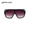 Oversized Shield Sunglasses For Women Men Goggles Unisex Siamese Eyewear Holiday Summer Large Frame Sun Glasses