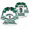 Nik1 374040College Hockey Shane Pinto 18 Alex Newhook 26 Cole Smith White Jersey NCAA TJ Oshie Pas elke naam en nummer borduur jersey aan