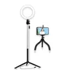 Dimmable Photo Studio Caméra Selfie Canon Pour Téléphone Avec Lumière Annulaire Vidéo Anneau Trépieds Lampe Bâton Remplissage LED Jdggw