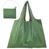 DHL100pcs Borse per la spesa Donna Nylon Pieghevole Recycle Grocery Fashion Borsa shopper per supermercato femminile