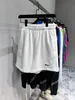 Men's Plus Size Shorts with cotton printing and embroidery,Triangle iron 100% replica of European sizeCotton shorts 43wf