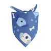 도매 100pcs/lot New Pet Dog Appartel Bandana Mix 100 패턴 귀여운 강아지 고양이 턱받이 스카프 조절 가능한면 애완 동물 액세서리 손질 제품