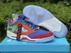 12 يومًا احصل على حذاء 2022 3 أيام السفينة 5 Low Doernbecher Freestyle 5s Jumpman Shoes DR6287-486 V Hyper Royal Orange Sports Sneakers أحذية كرة السلة للرجال من توني