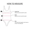 여성용 수영복 끈 팬티 여성 모노 키니 백리스 지퍼 업 프린트 패딩 브라 수영복 수석