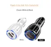 18W QC3.0 USB Phone 3A Power Outlet Adapter PD Type-C Fast Car Charger For Xiaomi Samsung iPhone 13 12 11Pro