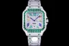 TOP Diamond Watches Montres pour hommes Processus suisse Mouvement mécanique automatique Stabilité du temps de trajet 40 mm Swarovski étanche 100 m c5