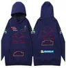 Il nuovo team di F1 Trend motociclistico Cool Solid Color Solid High-end-end-end-wooding Fleece Fleater Racing appassionati
