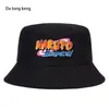 Bérets Red Cloud Harajuku Hat de seau Unisexe Outdoor 90s Japon CAP ANIME CONCUNDAGE pliable Chapeaux de pêcheur