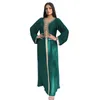 Roupas étnicas Eid Ramadan Mubarak Abayas Para Mulheres Abaya Dubai Muslim Hijab Dress Jalabiya Caftan Marocain Vestido de Noite Turco Islã Clot