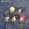 Angriff auf Titan Emaille Pins Cartoon Brosche Badge Metal Anime Custom Tasche Revers Pin Rucksack Schmuck Kinder Fans Geschenk Freunde Großhandel