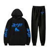 Men's Hoodies & Sweatshirts Yuri On Ice Anime Two Piece Set Hoodie Sweatpant Long Sleeve Woman Man Suit 2022 Casual Style Harajuku Streetwea