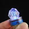 LED-Diamantfischen blinkendes Licht Tieftropfen Unterwasser-Acrylköder-Köder-Squid-Blitzlicht 5 Farben für Select320F
