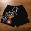 Plus Size S-3XL Designer Shorts voor heren Katoenen korte broek met trekkoord Cartoon bedrukte joggingbroek Trend New Capris