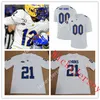 American College Football Wear NCAA Custom Pittsburgh Panthers Pitt Costura Jersey de futebol 91 Patrick Jones II 97 Jabaal Sheard 7 Tom Savage 87 Rickey Jackson 24 JA JA