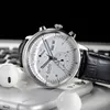 Mode homme montres mécaniques affaires montre-bracelet automatique en acier inoxydable horloge lumineuse Reojes De Hombre 220526
