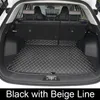 1pc voiture style personnalisé tapis de coffre arrière pour CHANGAN CS55 Plus 2020-présent en cuir étanche Auto Cargo Liner Pad accessoire