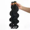 Body Wave Nano Rings Human Hair Extension Machine Remy Micro Beads Ring Hair Extensions Brazilian Hairs Can Be Dyed9679609