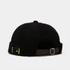 Vintage Beanie Hats Men Dames Spring herfst Landbaas Streetwear Hip Hop Brimless Corduroy Docker Cap Groothandel 220513