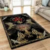 Tapis nordique Viking Vegvisir Yggdrasil tapis moelleux chambre sol moderne décor à la maison tapis/tapis/tapis d'extérieur tapis