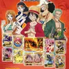 Carta anime giapponese Luffy Zoro Nami Chopper Franky Collezioni Gioco di carte Collezionismo Battaglia Giocattolo regalo per bambini 220725