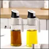 2022 New Ce Factory Bottle Ordinary Glass Oil Pot Matic Opening And Closing Without Hanging Household Kitchen Soy Sauce Vinegar Drop Deliver