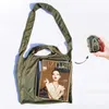 Polybye Super light Reusable Tote bag Eco-friendly Nylon Foldable Shopping Bag Handbag Crossbody bag CX220325
