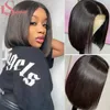 Lace Wigs Straight Short Bob Front Wig 13x4 Human Hair Brazilian 4x4 Closure With Baby Remy For Woman
