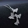 Tiktok gepersonaliseerde creatief alle diamanten hanger ketting fashion trend Europese en Amerikaanse populaire sieraden hanger GL4R