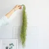 91cmの空気植物草の葉の吊り壁庭の緑豊かなプラスチック人工ぶどう3pcslot1399700