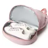 lu women yogoバックパックバッグ新しい乾燥と濡れた靴のストレージと一緒にshoe fit fit gym292o用防水