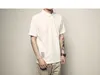 Obrix Casual Male Polo Shirt Square Collar Short Sleeve Summer Basic Comfy Handsome T-Shirt For Men 220504