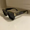 2022 Luxus MILLIONAIRE 96006 Sonnenbrille Vollformat Vintage Designer-Sonnenbrille für Männer Shiny Gold Heißer Verkauf vergoldet Top 96006 fashionbelt006