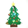 Felt Christmas Tree Christmas Decoration Santa Claus Xmas Ornaments DIY Gift for Children