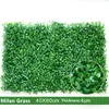 Decorative Flowers & Wreaths Artificial Plant Wall Panels 40 60cm Faux Privacy Fence Screen Fake Grass Hedge For Home Backdrop Garden DecorD